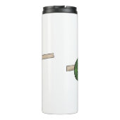 Bouteilles Isothermes Illustration du caméléon de Jackson (Dos)