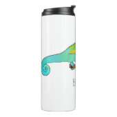 Bouteilles Isothermes Illustration du caméléon de Jackson (Tourné sur la gauche)