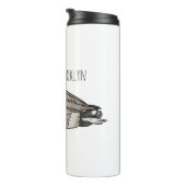 Bouteilles Isothermes Illustration du canard de Majard (Tourné sur la droite)