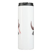 Bouteilles Isothermes Illustration du dragon de Komodo (Dos)