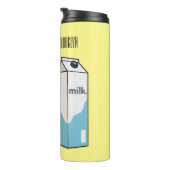 Bouteilles Isothermes Illustration du lait (Tourné sur la droite)