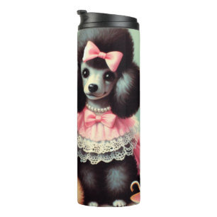 Bouteilles Isothermes Illustration du mignon caniche