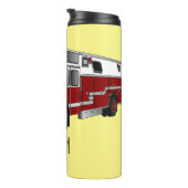 Bouteilles Isothermes Illustration du moteur à incendie (Tourné sur la droite)