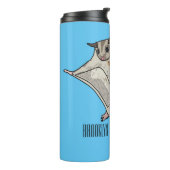 Bouteilles Isothermes Illustration du planeur à sucre (Tourné sur la gauche)