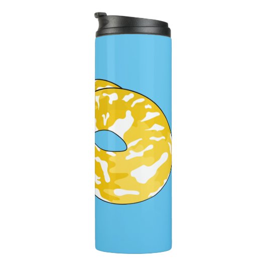 Bouteilles Isothermes Illustration du serpent python birman (Tourné sur la droite)