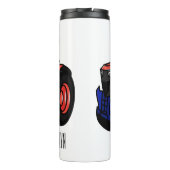 Bouteilles Isothermes Illustration du tracteur (Dos)