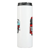 Bouteilles Isothermes Illustration du transport de carburant par camion- (Dos)