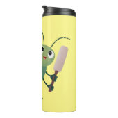 Bouteilles Isothermes Illustration d'un insecte du cricket vert mou (Tourné sur la droite)