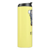 Bouteilles Isothermes Illustration marmoset commune (Tourné sur la gauche)