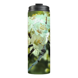 Bouteilles Isothermes Illustration ornementale Printemps Fleur Vert