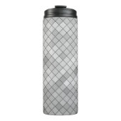 Bouteilles Isothermes Illustration polygonale grise, composée de tria (Devant)