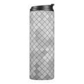 Bouteilles Isothermes Illustration polygonale grise, composée de tria (Tourné sur la gauche)