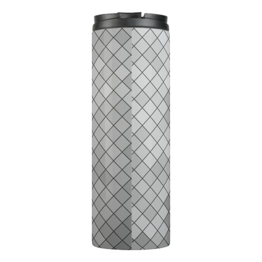 Bouteilles Isothermes Illustration polygonale grise, composée de tria (Dos)