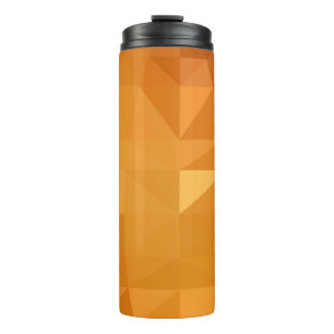 Bouteilles Isothermes Illustration polygonale orange pâle, composée