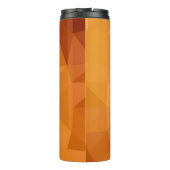 Bouteilles Isothermes Illustration polygonale orange pâle, composée (Dos)