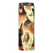 Bouteilles Isothermes Illustration vintage Doberman sans fil (Dos)