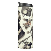 Bouteilles Isothermes Illustration vintage Schnauzer (Tourné sur la droite)