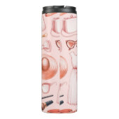 Bouteilles Isothermes Illustrations de mode. Motif transparent (Dos)