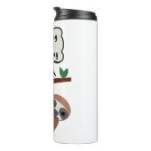 Bouteilles Isothermes I'm Taking It Slow Today Funny Sloth (Tourné sur la droite)
