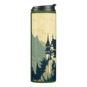 Bouteilles Isothermes Imaginaire Château médiéval - Décor 1 (Tourné sur la gauche)