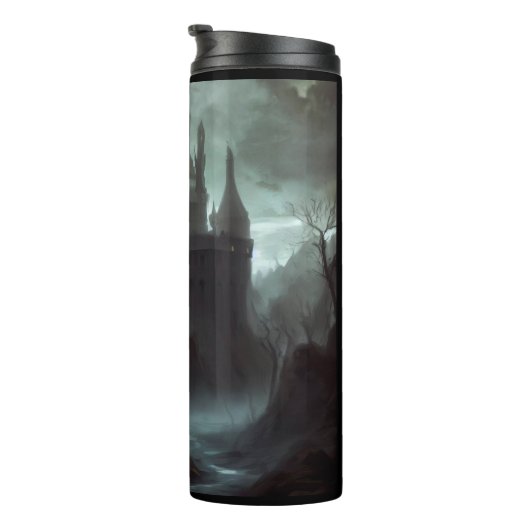 Bouteilles Isothermes Imaginaire Château Paysage effrayant 3 (Tourné sur la droite)