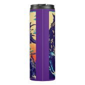 Bouteilles Isothermes Imaginaire Dinosaure Robots Anime - Woodcut 1 (Dos)