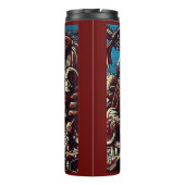 Bouteilles Isothermes Imaginaire Dinosaure Robots Anime - Woodcut 2 (Dos)