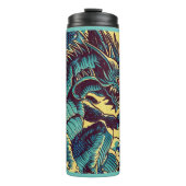 Bouteilles Isothermes Imaginaire Kaiju Anime - Woodcut 1 (Devant)