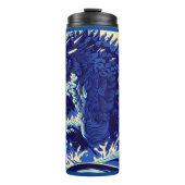 Bouteilles Isothermes Imaginaire Kaiju Anime - Woodcut 2 (Devant)