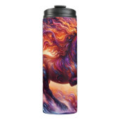 Bouteilles Isothermes Imaginaire majestueux Horse Cosmic Swirl (Devant)