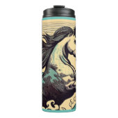 Bouteilles Isothermes Imaginaire Unicorne - Bois coupé 3 (Devant)