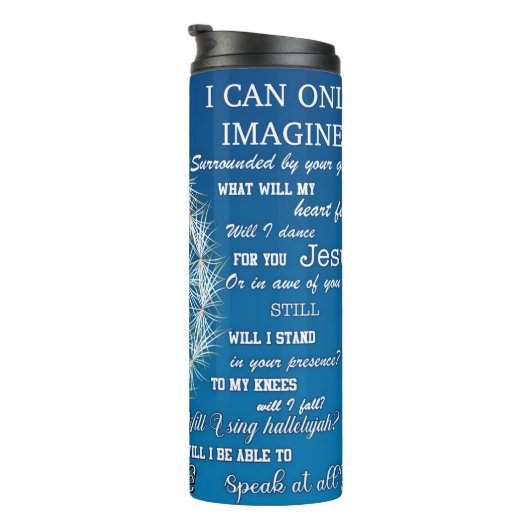 Bouteilles Isothermes Imaginez la gloire Dandelion libellules Sérénité (Tourné sur la droite)