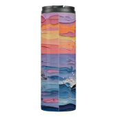 Bouteilles Isothermes Impasto Dolphins and Ocean Waves   (Dos)