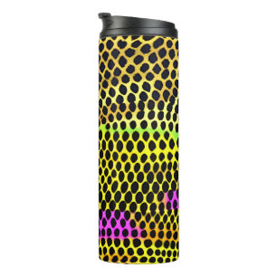 Bouteilles Isothermes Impression Abstraite colorée "Vibrant Wilderness"
