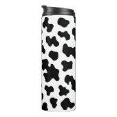 Bouteilles Isothermes Impression cuir de vache noir et blanc (Tourné sur la droite)