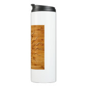 Bouteilles Isothermes Impression De La Face Solaire Souriante En Bois (Tourné sur la droite)