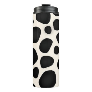 Bouteilles Isothermes Impression de vache tache noire et blanche