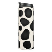 Bouteilles Isothermes Impression de vache tache noire et blanche (Tourné sur la droite)
