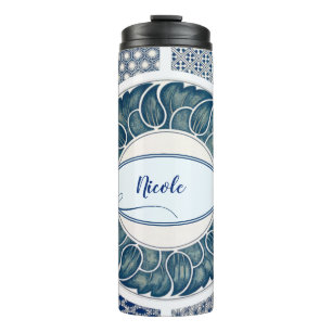 Bouteilles Isothermes Impression d'ornement floral classique