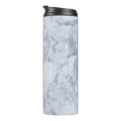 Bouteilles Isothermes Impression élégante en marbre blanc et gris (Tourné sur la droite)