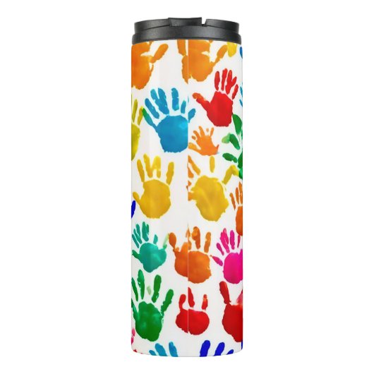 Bouteilles Isothermes Impression manuelle colorée (Dos)