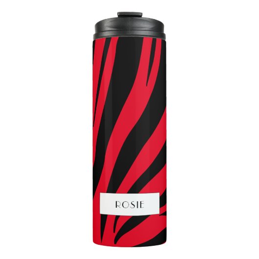 Bouteilles Isothermes Impression zèbre personnalisable (Devant)