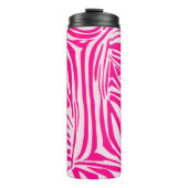 Bouteilles Isothermes Impression zèbre rose (Devant)