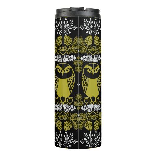 Bouteilles Isothermes Impressions de choux d'art populaire (Dos)