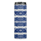 Bouteilles Isothermes Indigo Art : Chaos Aquarelle Abstrait. (Dos)