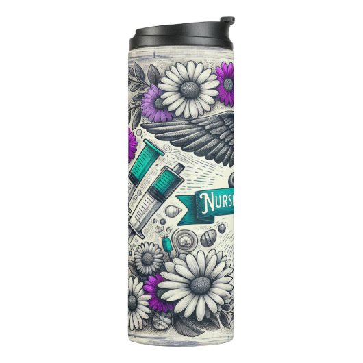 Bouteilles Isothermes Infirmière (Tourné sur la gauche)