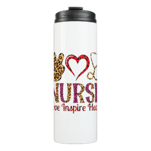 Bouteilles Isothermes Infirmière Amour Inspirer Coeur - Infirmière Motiv