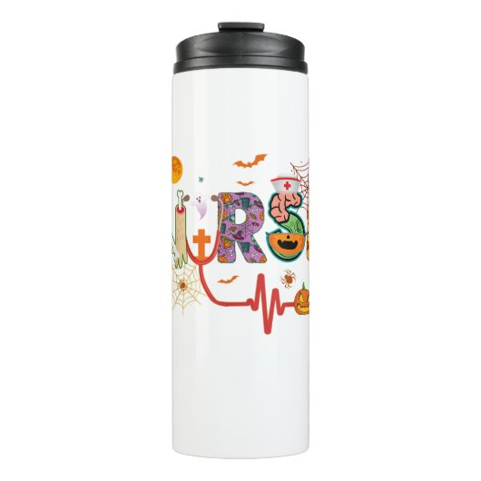 Bouteilles Isothermes Infirmière Costume Halloween Stethoscope Pump puls (Devant)