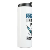 Bouteilles Isothermes Infirmière de CRNA Anesthésiste anesthésiste (Tourné sur la gauche)