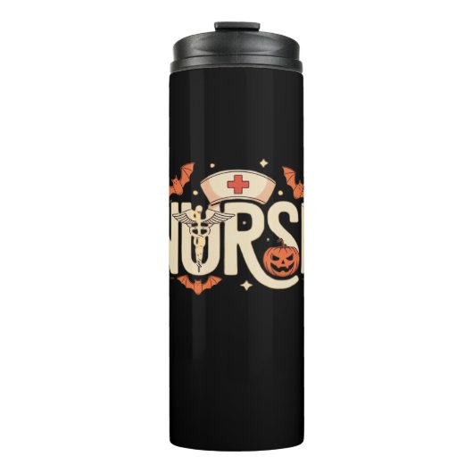 Bouteilles Isothermes Infirmière d'Halloween T-Shirt classique (Devant)